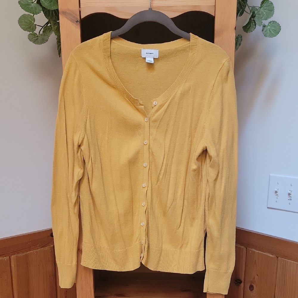 Old Navy | Mustard Cardigan